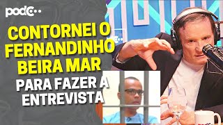 BASTIDORES DA ENTREVISTA ENTRE ROBERTO CABRINI E FERNANDINHO BEIRA MAR PODCAST CORTES PORTIOLLI [upl. by Acsisnarf309]