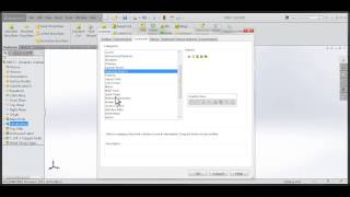 Tech Tip SOLIDWORKS 2015 Tutorial  Custom Context Menus Graphics Area [upl. by Aisetal439]