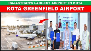 Kota Greenfield Airport  New Airport in Kota Rajasthan  Papa Construction [upl. by Alyosha]