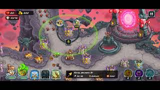 Kingdom Rush Alliance  Canyon Plateau  Impossible Mode [upl. by Fulcher710]