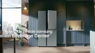 Frigoriferi Side by Side Samsung con Beverage Center™ [upl. by Westland]