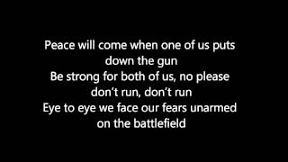 Battlefield  Lea Michele Lyrics [upl. by Clarine]