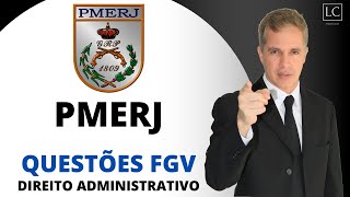 Concurso PMERJ 2024  Questões FGV  Direito Administrativo pmerj pmerj2024 [upl. by Feil]