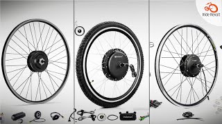 5 NEW Front Wheel Ebike Conversion Kit [upl. by Haraj]