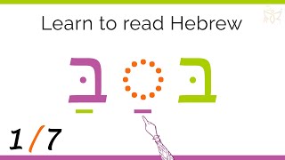 Learning to Read Hebrew  17 [upl. by Ahsil]