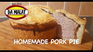 Homemade Pork Pie  How to make an award winning pork pie  Melton Mowbray style pork pie recipe [upl. by Hainahpez92]