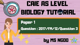 BIO Eyepiece Graticule  Paper 1  2017FM12Question 3 [upl. by Aliuqehs]