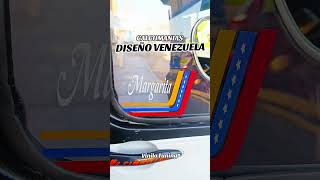 Calcomanía diseño Venezuela😎solicita catalogo al 51 955157003📱📦Hacemos envios a todo el Perú🚚 [upl. by Atikram]