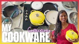 Cookware collectionsUnga kita kaatadha oru cookwareMy Genuine feedback after using them for years [upl. by Aenotna176]