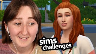 playing sims challenges  building a fall apartment Streamed 91824 [upl. by Munson]