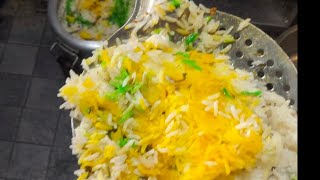 Hotel Taj hudkeshwar road Maruti Nagar chowk Chhota rice basmati biryani [upl. by Dart]