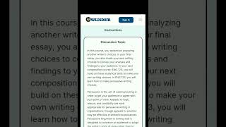 Mastering Persuasive Writing ENG 122 81 Discussion Guide [upl. by Eeniffar]