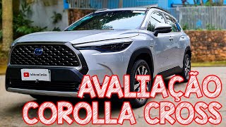 Avaliação Corolla Cross Híbrido  o mais confortável e econômico SUV Mas e o desempenho [upl. by Keviv]