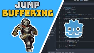 2D Platformer Jump Buffering Godot 4 [upl. by Austina]