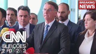 Bolsonaro fala pela primeira vez após derrota nas eleições veja íntegra  CNN 360° [upl. by Misak]