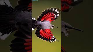 The wallcreeper is a small passerine bird wildlife wildbirds shorts [upl. by Jamnis]