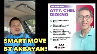 Chel Diokno to run for partylist rep with Akbayan [upl. by Ecirahs]