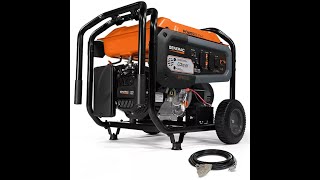 Lets SHOP Generac 10000  8000 Watt Generac Portable Generator With Electric Start  GP8000E [upl. by Sanalda]