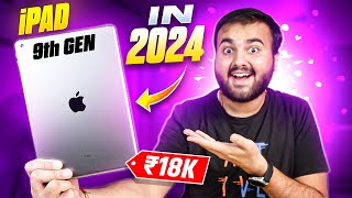 Apple iPad 9th GEN in 2024 under ₹20K  Still Worth or not [upl. by Peggi]