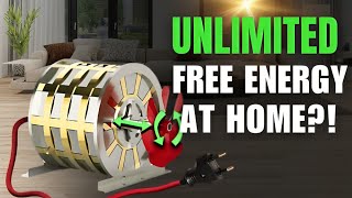 You Won’t Believe This Magnet Motor That Generates Free Electricity Forever [upl. by Magnum371]