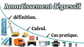 Tout sur les Amortissement dégressif Finance Facile  3 [upl. by Fionnula]