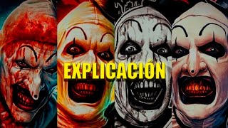 LA VERDADERA HISTORIA DE ART EL PAYASO Explicación Y Origen  TERRIFIER [upl. by Ynabe]