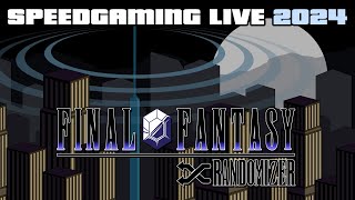 Final Fantasy Randomizer  SGLive Online 2024  UpperRound 3 Serisan vs Eykir [upl. by Wolfy]