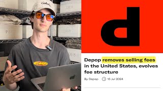 Depop REMOVED Seller Fees [upl. by Nhojleahcim]