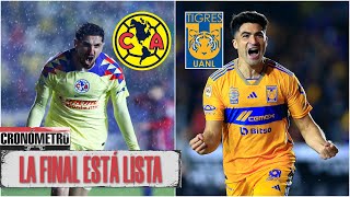 LIGUILLA LIGA MX Todo está definido la final será América contra Tigres Álvaro y Dipp  Cronómetro [upl. by Gerianna]