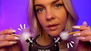 ASMR  je fais fondre ton cerveau 🧠 triggers dans le creux de tes oreilles  TASCAM [upl. by Nason]