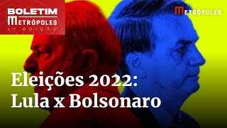 A 10 dias da eleição Lula lidera em 14 estados Bolsonaro em 8  Boletim Metrópoles 1º [upl. by Ag]