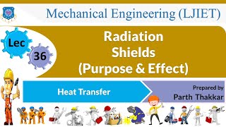 L 36 Radiation Shields Purpose amp Effect  Heat Transfer  Mechanical [upl. by Elbert]