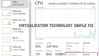 How to Enable Virtualization On Windows 1011  Enable VTx in Bios [upl. by Shriner]