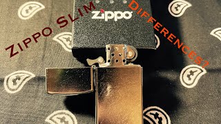 Zippo slim overview and comparison [upl. by Elwira]