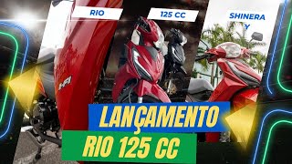 RIO 125 CC LANÇAMENTO DA SHINERAY PREÇO E VALOR [upl. by Ttelrahc663]