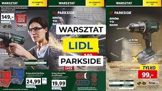 Warsztat Lidla  Wkrętarka do suchej zabudowy szlifierka kątowa zestaw modelarski Parkside [upl. by Acherman]