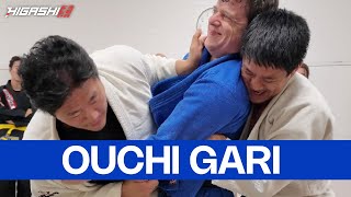 Ouchi Gari Entry amp Finish  judo judotraining nyc [upl. by Kuehn]