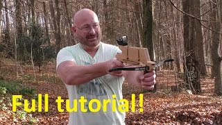 How To MakeShoot The Pump Action Repeating Crossbow Pistol [upl. by Aplihs]