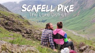 We climbed England’s HIGHEST MOUNTAIN  The Corridor Route  Scafell Pike The Lake District UK [upl. by Papageno]