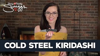 Swaggs Review Cold Steel Kiridashi [upl. by As]