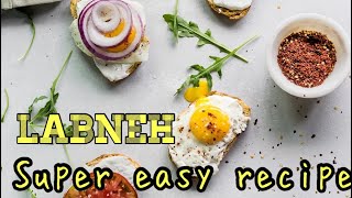 Labneh Recipe EASY fun Weight Loss [upl. by Adnalram]