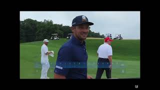 Part of Brysons DeChambeau BRILLIANT Viral VIDEO With Donald Trump [upl. by Sheeran]