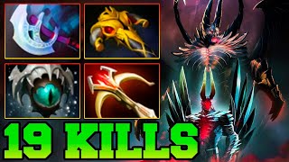 TerrorBlade Dota 2 Guide Pro Gameplay Safelane Carry Comeback 735 [upl. by Oemor]