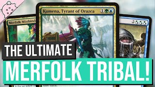 The Ultimate Merfolk Tribal  Kumena Tyrant of Orazca  Commander Deck Tech  EDH  MTG [upl. by Anerom]