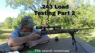 The search for a new 243 Winchester Load Part 2 [upl. by Todhunter526]