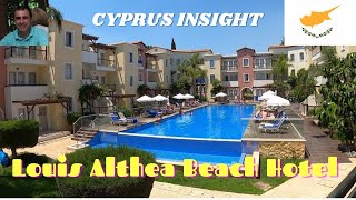 Louis Althea Beach Hotel Pernera Cyprus  A Tour Around [upl. by Harmony606]