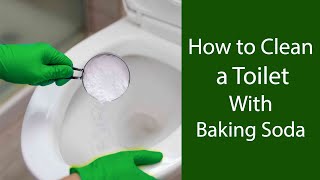 How to Clean a Toilet With Baking Soda [upl. by Anasor259]