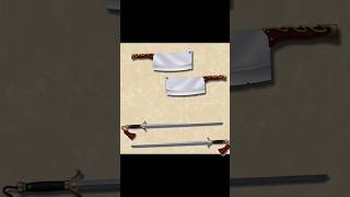 Hermits Swords vs Butchers Knives Shadow fight 2 [upl. by Iolande]