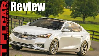 2017 Kia Cadenza First Drive Review Kias New Hamsterless Luxury Ride Revealed [upl. by Nolyarb]