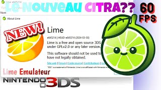 ⚠️Lime  Officiel  Nouvel émulateur Nintendo 3DS  Mieux que Citra⚠️New 3DS Emulator New CItra [upl. by Linson550]